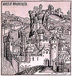  Liber cronicarum...   1493: widok nieznanego miasta 