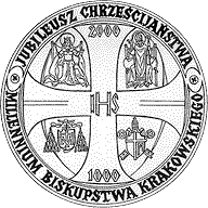  Millenium Biskupstwa Krakowskiego - stylizowana pieczęć 