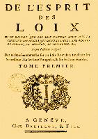  Monteskiusz - DE L'ESPRIT DES LOIX 