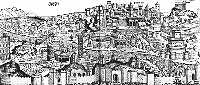  Liber cronicarum...   1493: widok Rzymu 