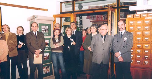  I'2005, goście na wystawie   u introligatorów BU KUL 