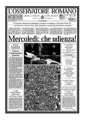  L'Osservatore Romano, 7 IV 2005 