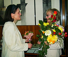  Kwiaty dla Artystki Książki Zofii Kopel-Szulc - 23.IV'2004 