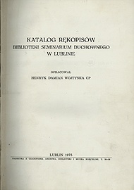 Henryk Damian Wojtyska- publikacje