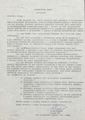 List Prezydium Stronnictwa Pracy podpisany przez prezesa Stronnictwa Pracy Karola Popiela