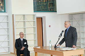 Waldemar Michalski w Bibliotece Uniwersyteckiej KUL- 25 maja 2010 r.