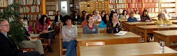  dr Adam Kopciowski w BU KUL, 24.IV'2006 