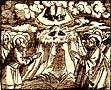  Zmartwychwstanie Pańskie -  ilustracje z XVI w. na oprawach starodruków (ze zbiorów BU KUL) 