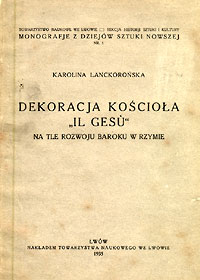  Publikacje naukowe Karoliny Lanckorońskiej 