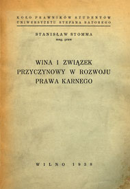  Stanisław Stomma, 1938   rozprawa doktorska, Wilno, USB 