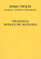  Ks. J. Homerski: Ewangelia św. Mateusza (przekład i komentarz), Seria Biblia Lubelska 