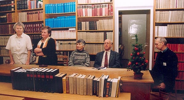  Goście z Mosbach w BU KUL, 10.I'2005 