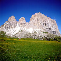  Dolomity, Val Gardena   masyw góski Sella 