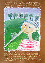  Iwona Kasiura   ilustracje do 'Pinokia'   w Kawiarnianej Galerii   BU KUL, luty 2004 r. 