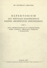  Ks. prof. St. Librowski - publikacje naukowe 