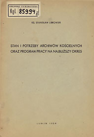  Ks. prof. St. Librowski - publikacje naukowe 