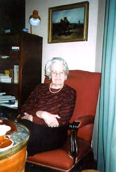  Karolina Lanckorońska (1898-2002); Rzym, lata '80./'90. XX w. 