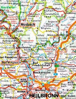  Mapka sytuacyjna Mosbach 
