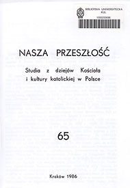  Ks. Bolesław Kumor (1986) Studia z dziejów Kościoła i kultury katolickiej w Polsce 
