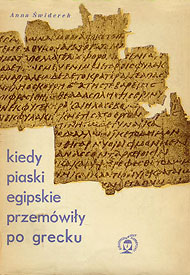  Anna Świderkówna - publikacje naukowe 