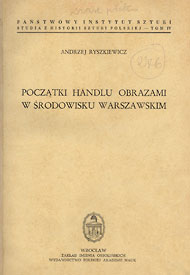  Publikacje Andrzeja Ryszkiewicza 