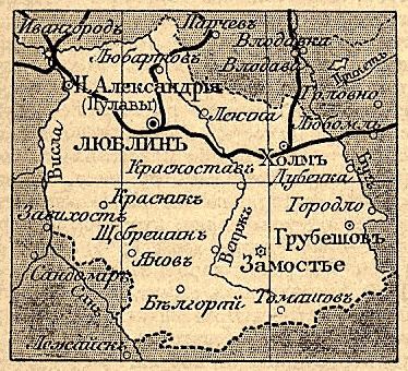  Prowincja Lubelska, Królestwo Polskie, I poł. XIX w.