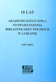  10 lat AK SBP Lublin, publikacja 