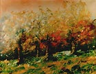  Roman Czyrka - malarstwo   (cykl 'Drzewa'), 2002 r. 