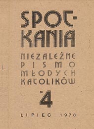  Lublin: SPOTKANIA - Niezależne Pismo   Młodych Katolików, 2 poł. lat '70. 