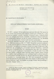  Ks. Władysław Piwowarski - publikacje 