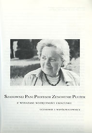  Zenomena Płużek, publikacje 