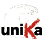  Ladyńska grupa artystyczna   'unika' (zał. 1994) - logo 