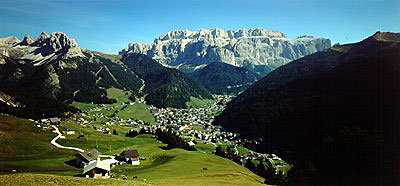  Val Gardena - widok ogólny 