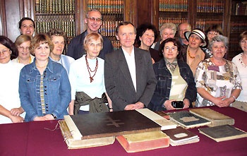  Wycieczka bibliotekarzy BU KUL 