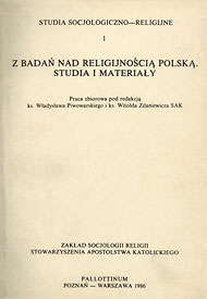  Ks. Władysław Piwowarski - publikacje 