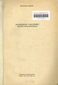  Wojciech Chudy - publikacje naukowe 