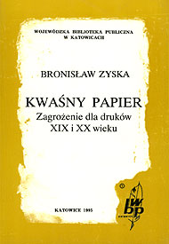  Bronisław Zyska: publikacje naukowe 