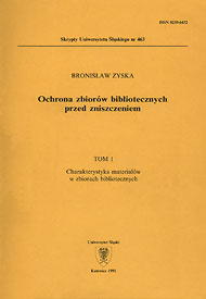  Bronisław Zyska: publikacje naukowe 