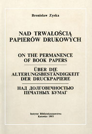  Bronisław Zyska: publikacje naukowe 