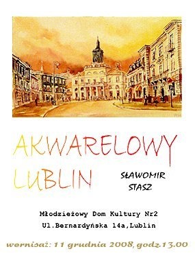 Sławomir Stasz- wernisaż 11 grudnia 2008 r. 