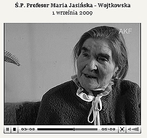 Maria Jasińska - Wojtkowska (1926-2009)