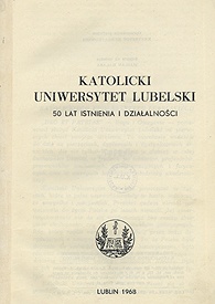„Deo et Patriae” Katolicki Uniwersytet Lubleski Jana Pawła II - okres polski ludowej 1944-1989 - publikacje
