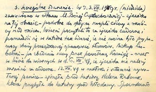  Kronika parafii Katedralnej św. Jana w Lublinie - szczególne zdarzenie 
