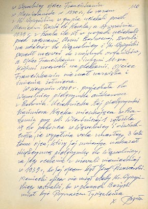  Złota Księga Łask MBK, Wąwolnica relacja o ocaleniu ks. S. Wyszyńskiego w Wąwolnicy we wrześniu 1939 r. 