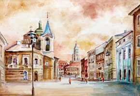  Artystyczne wizerunki wybranych kościołów diecezji lubelskiej, wystawa w BU KUL'2005 