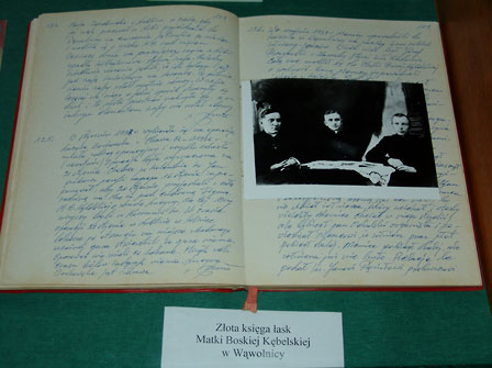  Złota Księga Łask MBK, Wąwolnica relacja o ocaleniu ks. S. Wyszyńskiego w Wąwolnicy we wrześniu 1939 r. 