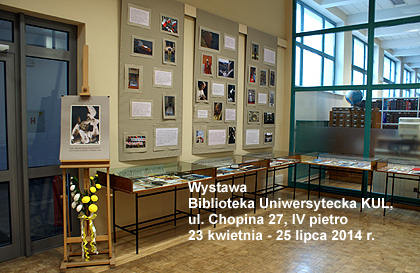 Wystawa, Biblioteka Unwiersytecka KUL, IV piętro
