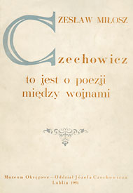  Czesław Miłosz: eseje, szkice, proza, opracowania i rozmowy 