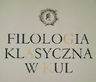  BU KUL, IX.2003, afisz wystawy Filologia Klasyczna w KUL 