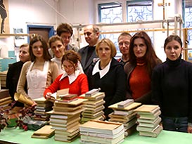  Zespół introligatorni BU KUL i pracowni konserwacji, 2004 r. 